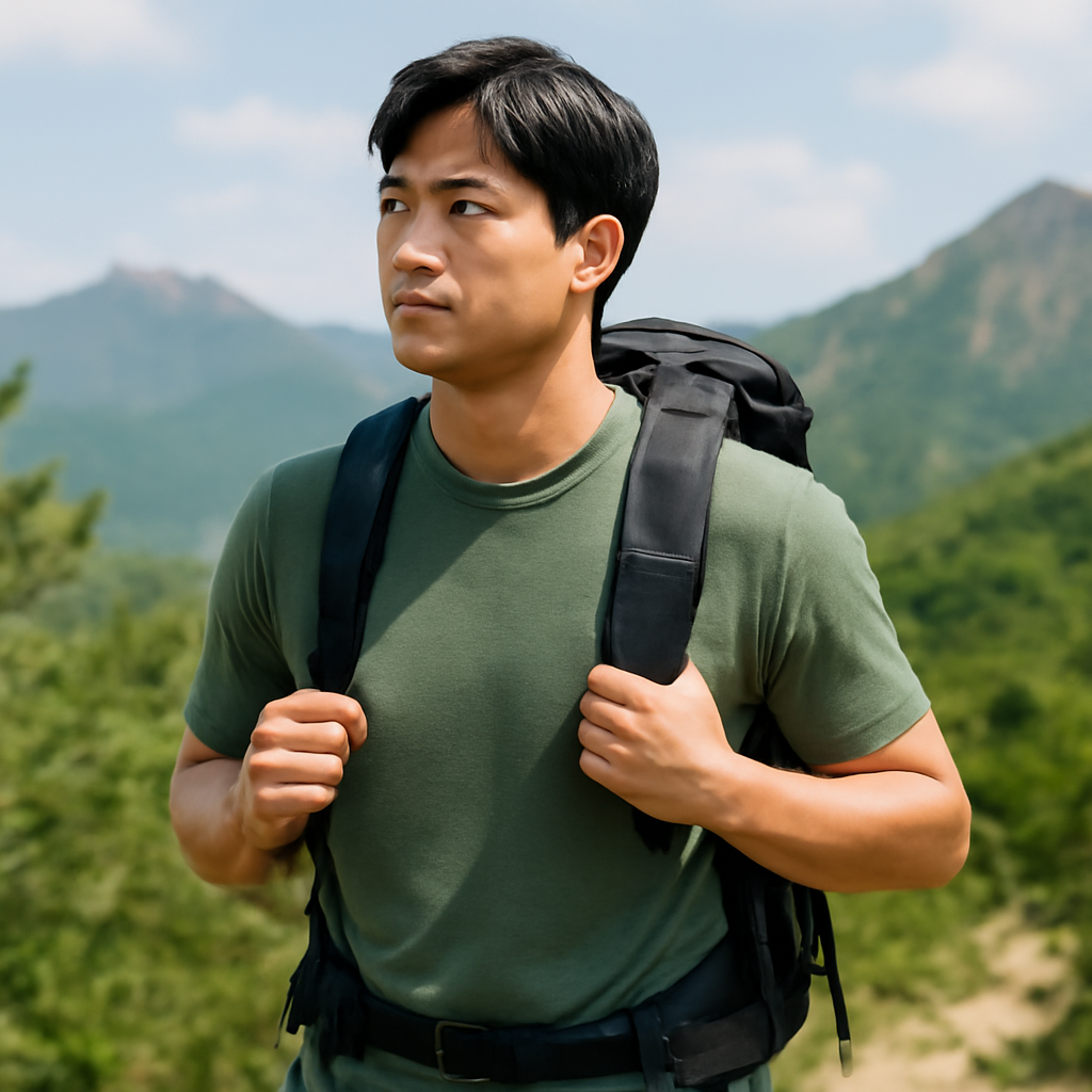 등산반팔 대표 이미지